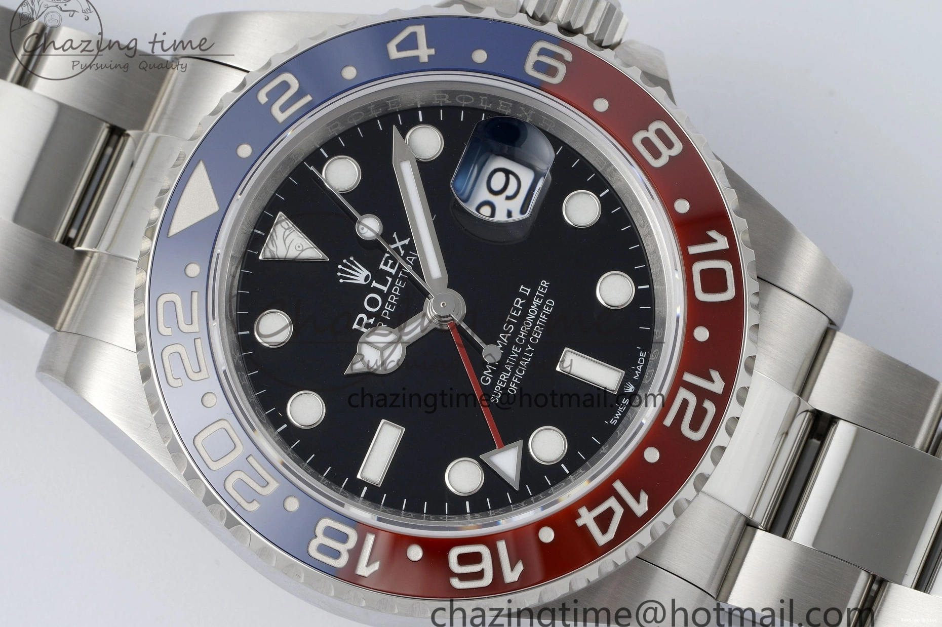 0111 ZeroBulk GMT Master II 126710 BLRO 904L SS KING Factory 1:1 Best Edition on Oyster Bracelet K3285 CHS 2073